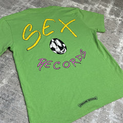 Chrome Hearts Matty Boy Sex Records Pocket Short Sleeve Tee 
