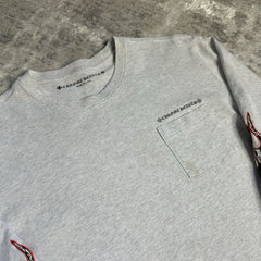 Chrome Hearts Matty Boy Brain Long Sleeve Pocket Tee Shirt 
