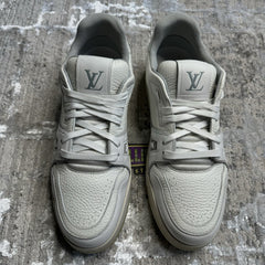 Louis Vuitton Trainer Low #54 Print White Sz- 9LV/10M