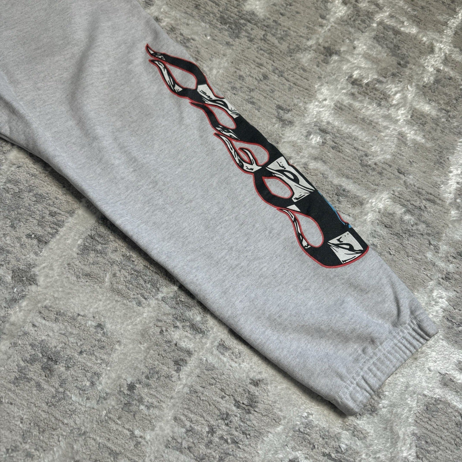 Chrome Hearts Matty Boy Brain Flame Sweatpants 