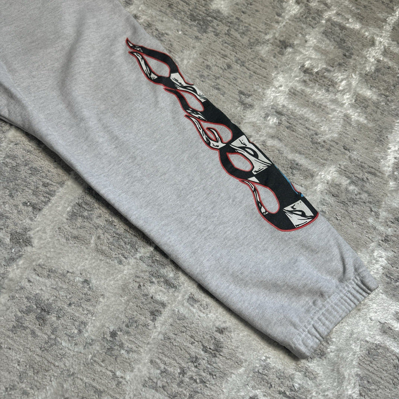 Chrome Hearts Matty Boy Brain Flame Sweatpants 