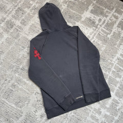 Chrome Hearts Paper Jam Leather Triple Cross Pullover Hoodie