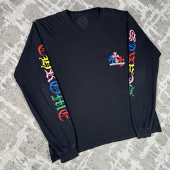 Chrome Hearts Cemetery Multi-color Cross Long Sleeve Shirt 