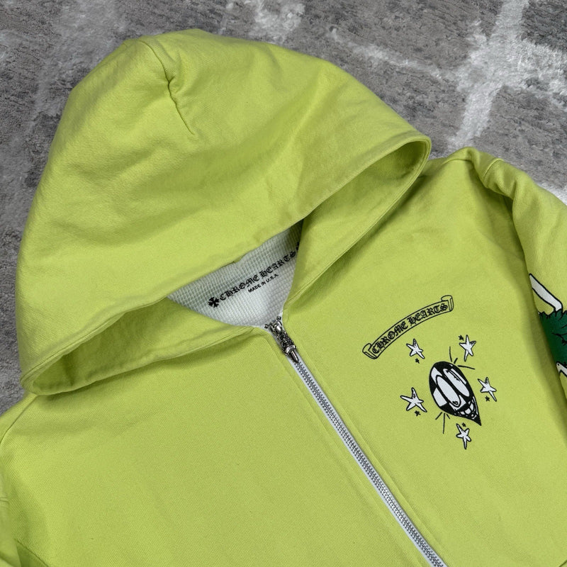 Chrome Hearts Matty Boy Link Zip Up Hoodie 