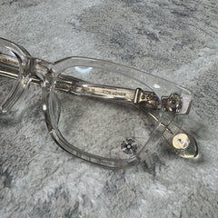 Chrome Hearts Cox Ucker Clear Frame Glasses