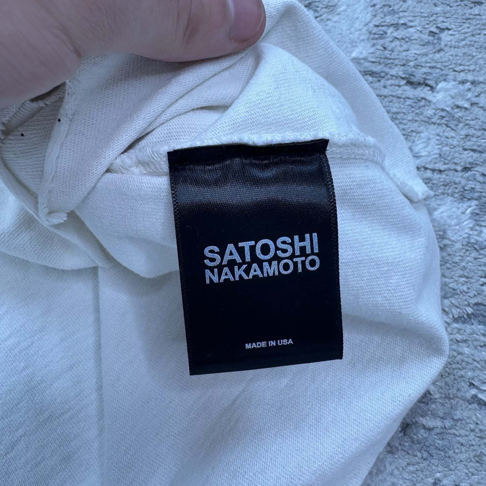 Satoshi Nakamoto Motorsport Cut-off Shirt 