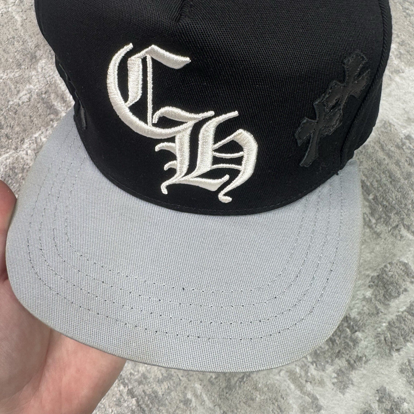 Chrome Hearts Cross Patch Baseball Hat