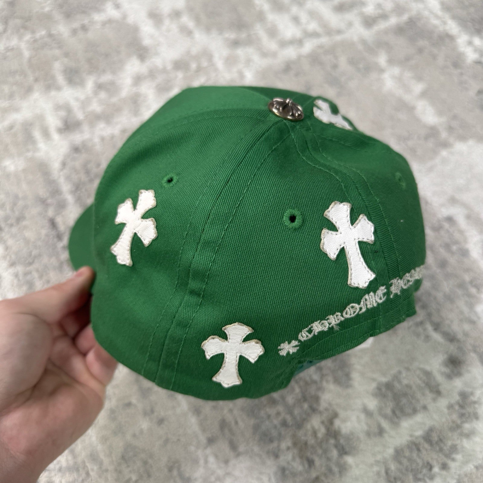 Chrome Hearts Cross Patch Baseball Hat 