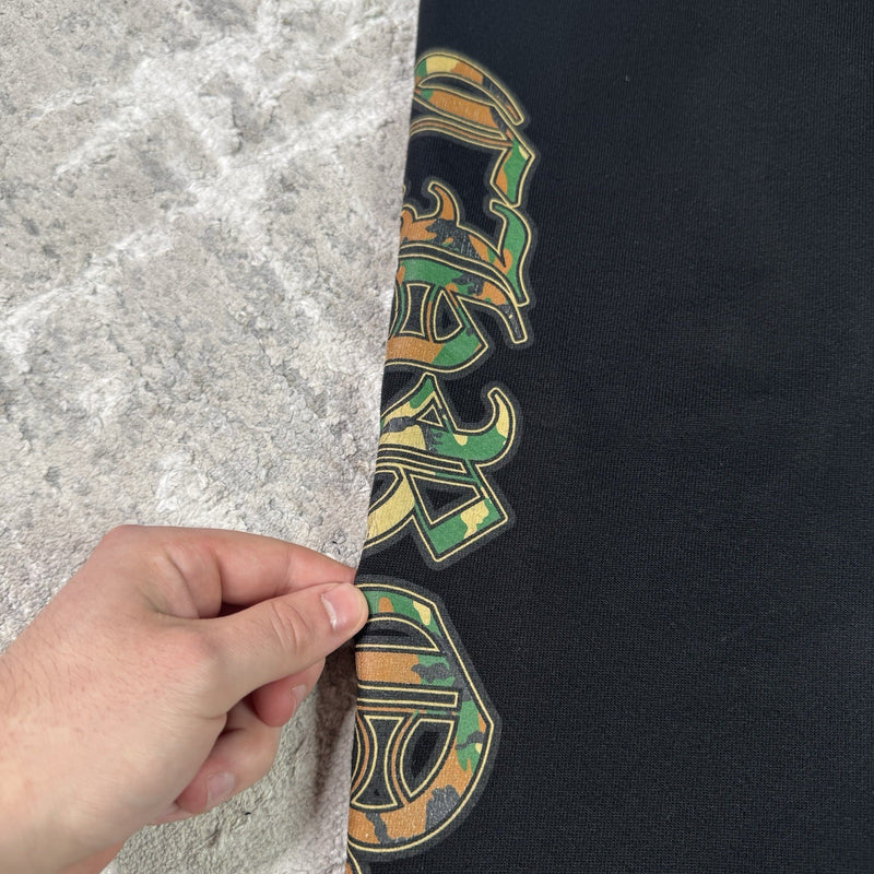 Chrome Hearts Cemetery Triple Cross Camo Sweatpants 