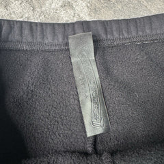 Chrome Hearts Leather Cross Patch Sweatpants 