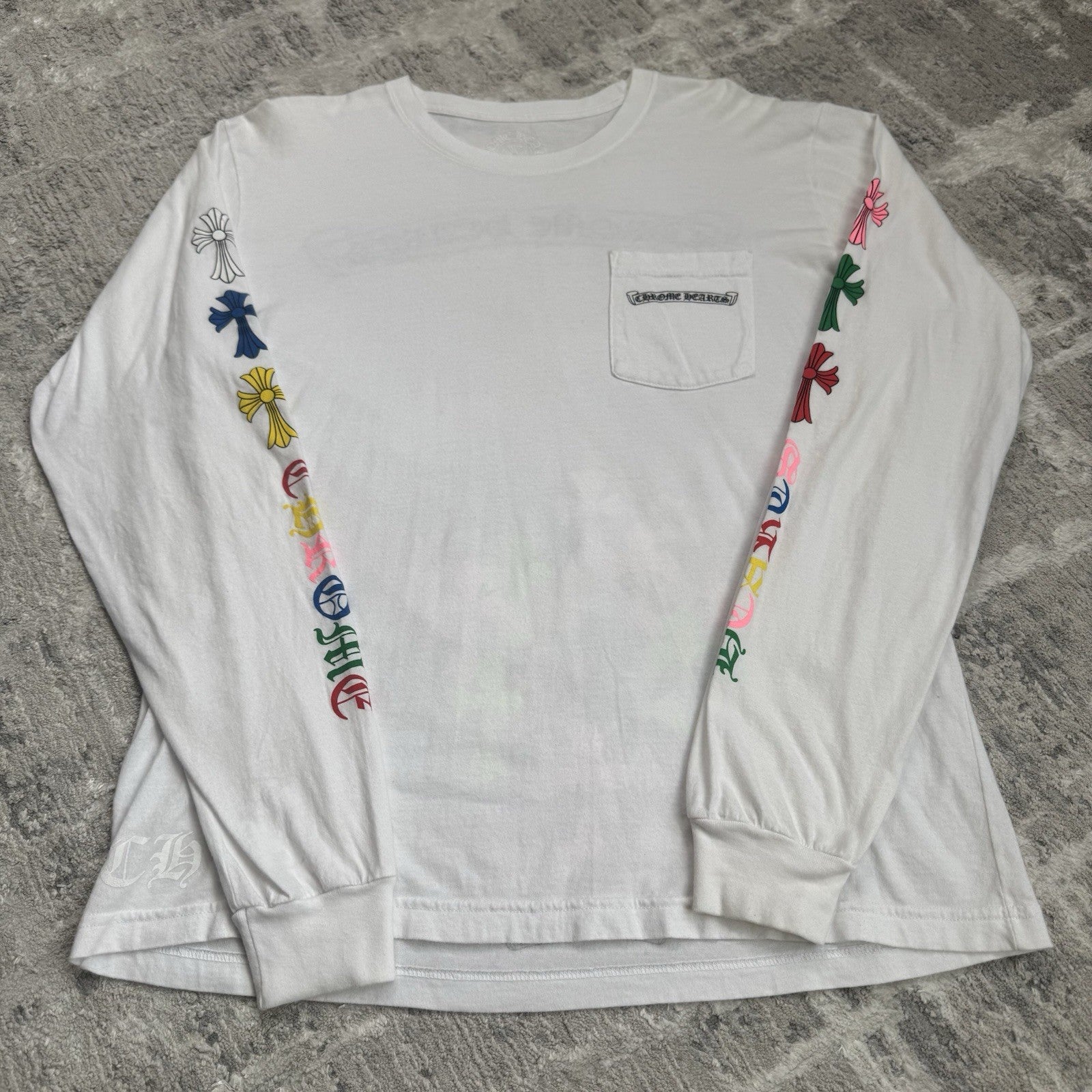 Chrome Hearts Cemetery Multi-color Long Sleeve Shirt 