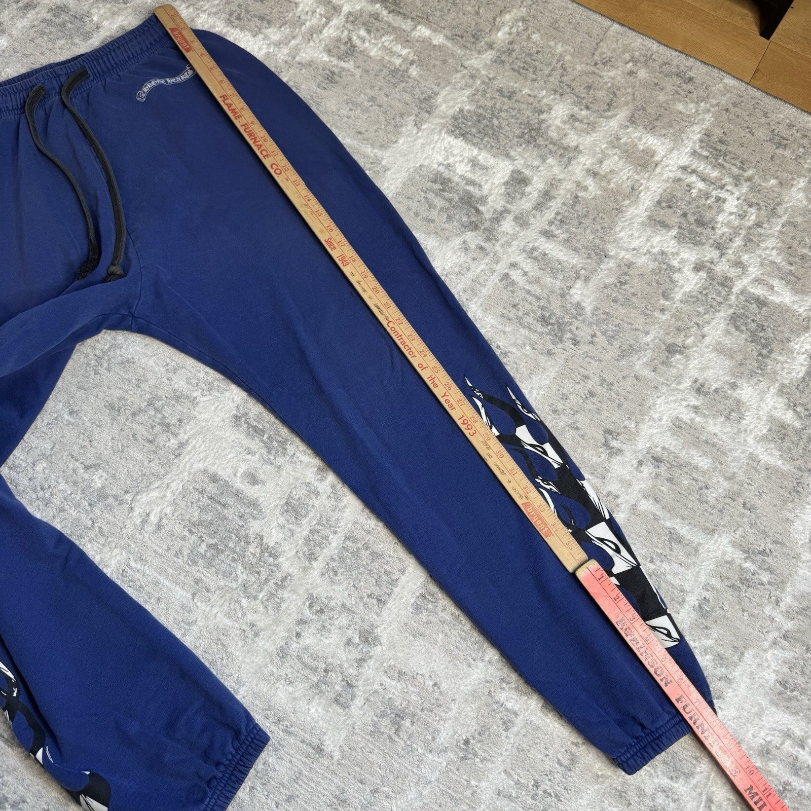 Chrome Hearts Matty Boy Flame Sweatpants 