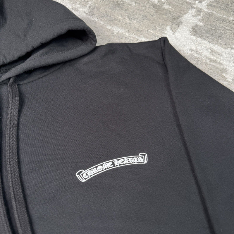 Chrome Hearts St Barth Exclusive Cross Pullover Hoodie 