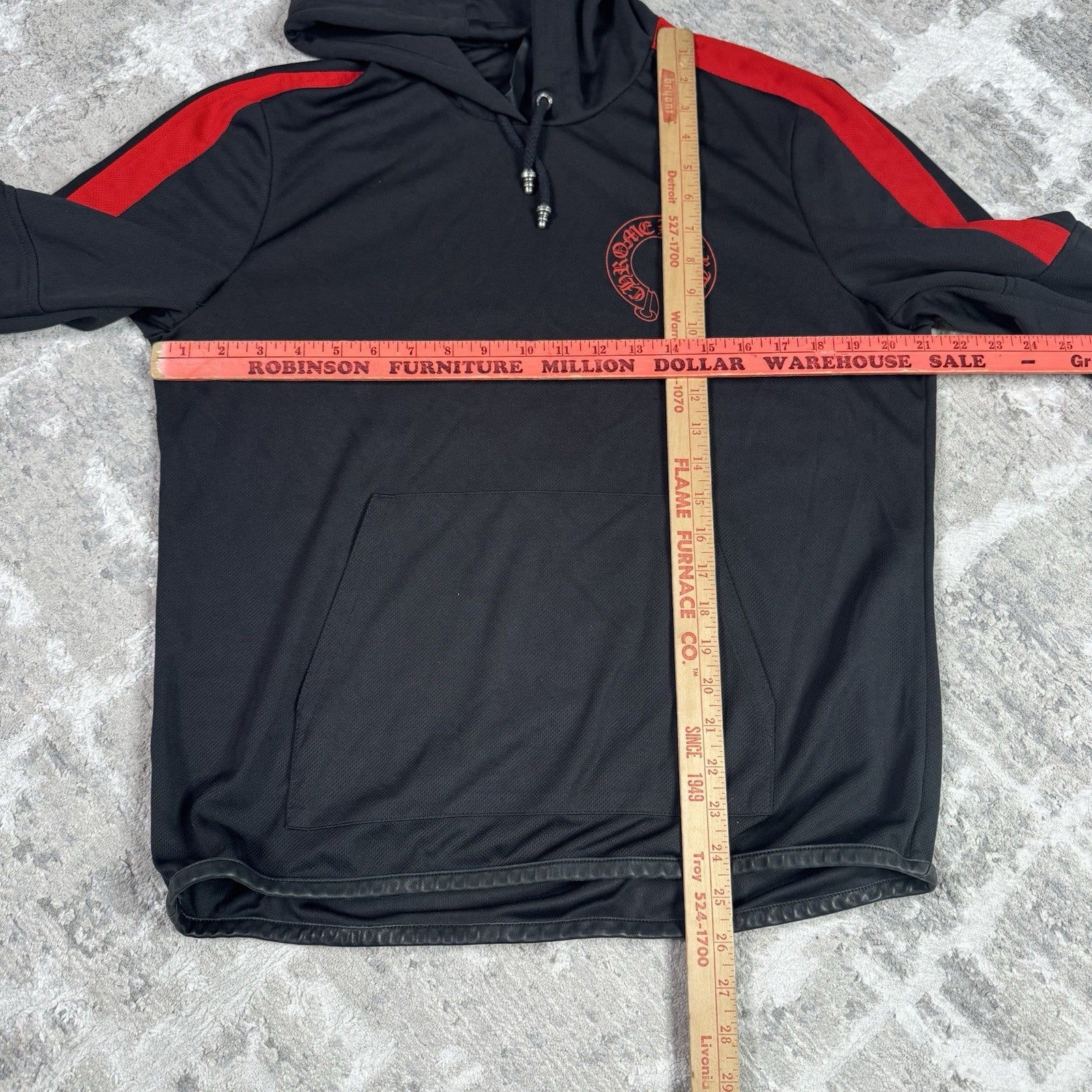 Chrome Hearts Horseshoe Hooded Pullover 