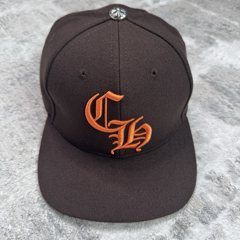 Chrome Hearts Baseball CH Brown Orange 