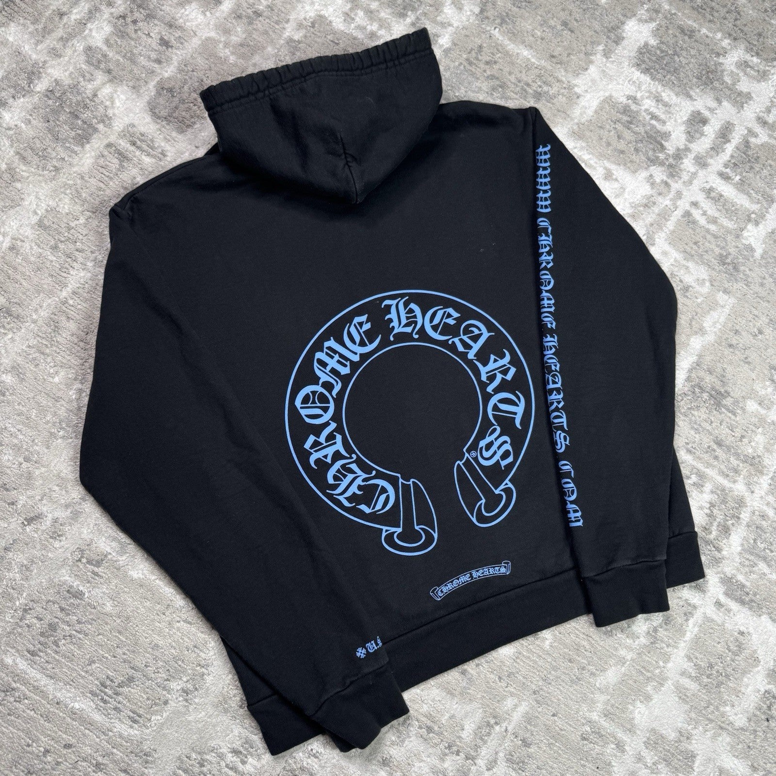 Chrome hearts online exclusive horseshoe pullover hoodie