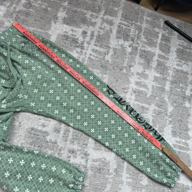 Chrome Hearts Monogram Plus Cross Print Sweatpants 