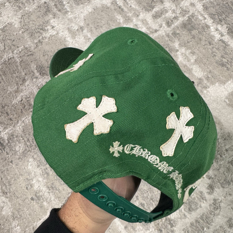 Chrome Hearts Cross Leather Patch Baseball CH Hat