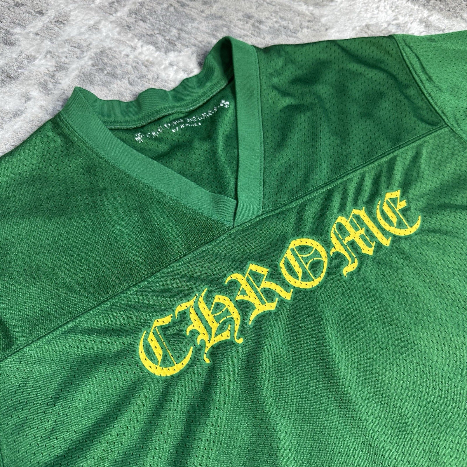 Chrome Hearts Mesh CH Short Sleeve Jersey 