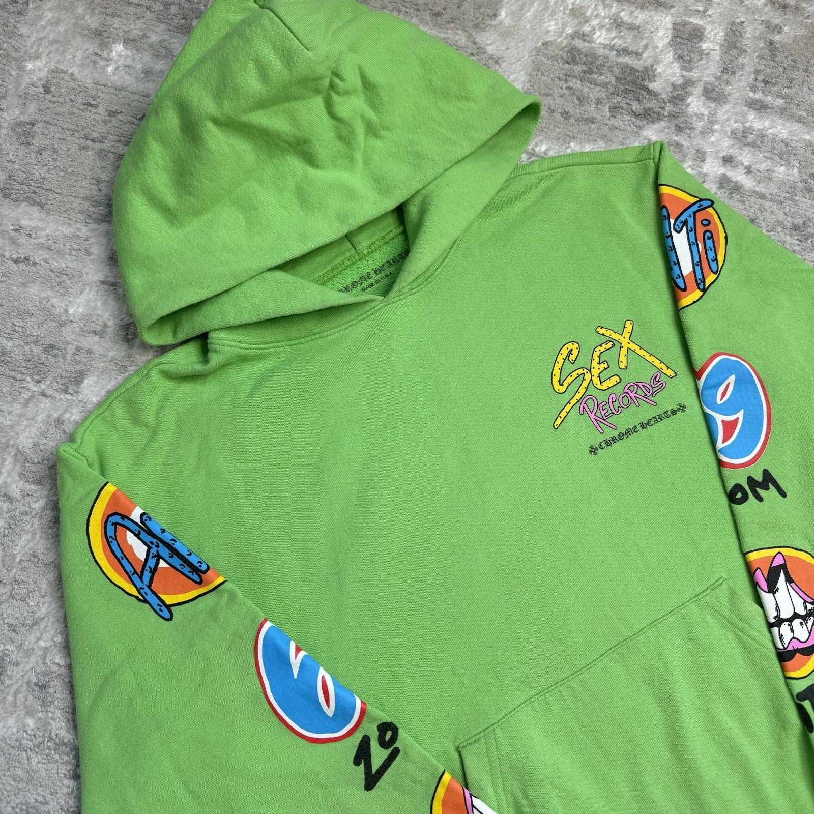 Chrome Hearts Matty Boy Sex Records Pullover Hoodie 