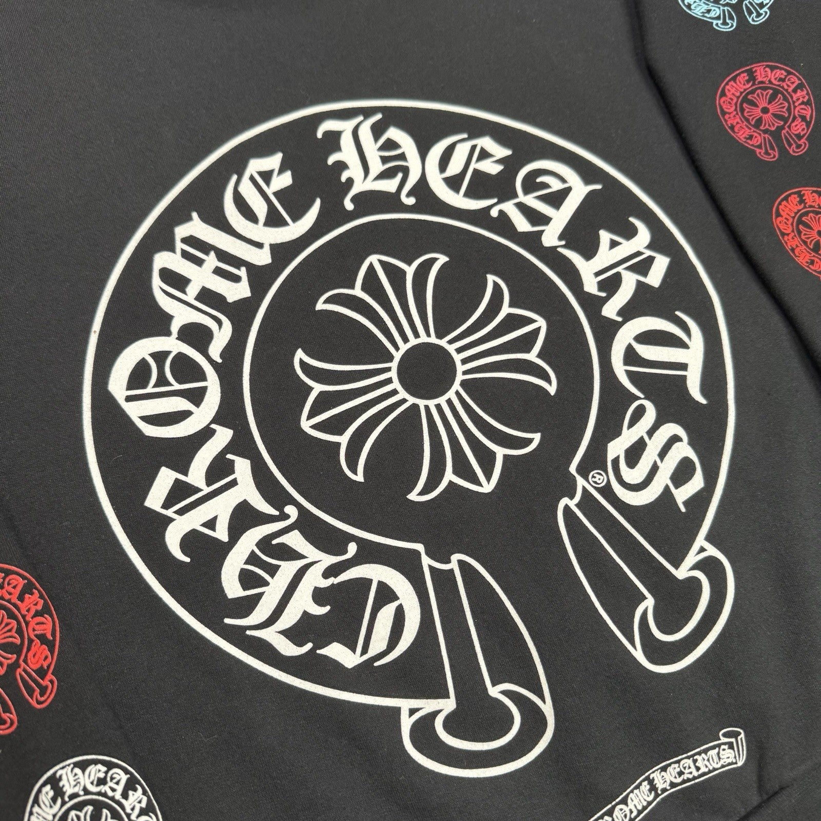 Chrome Hearts Horseshoe Multi-color Zip Up Hoodie 