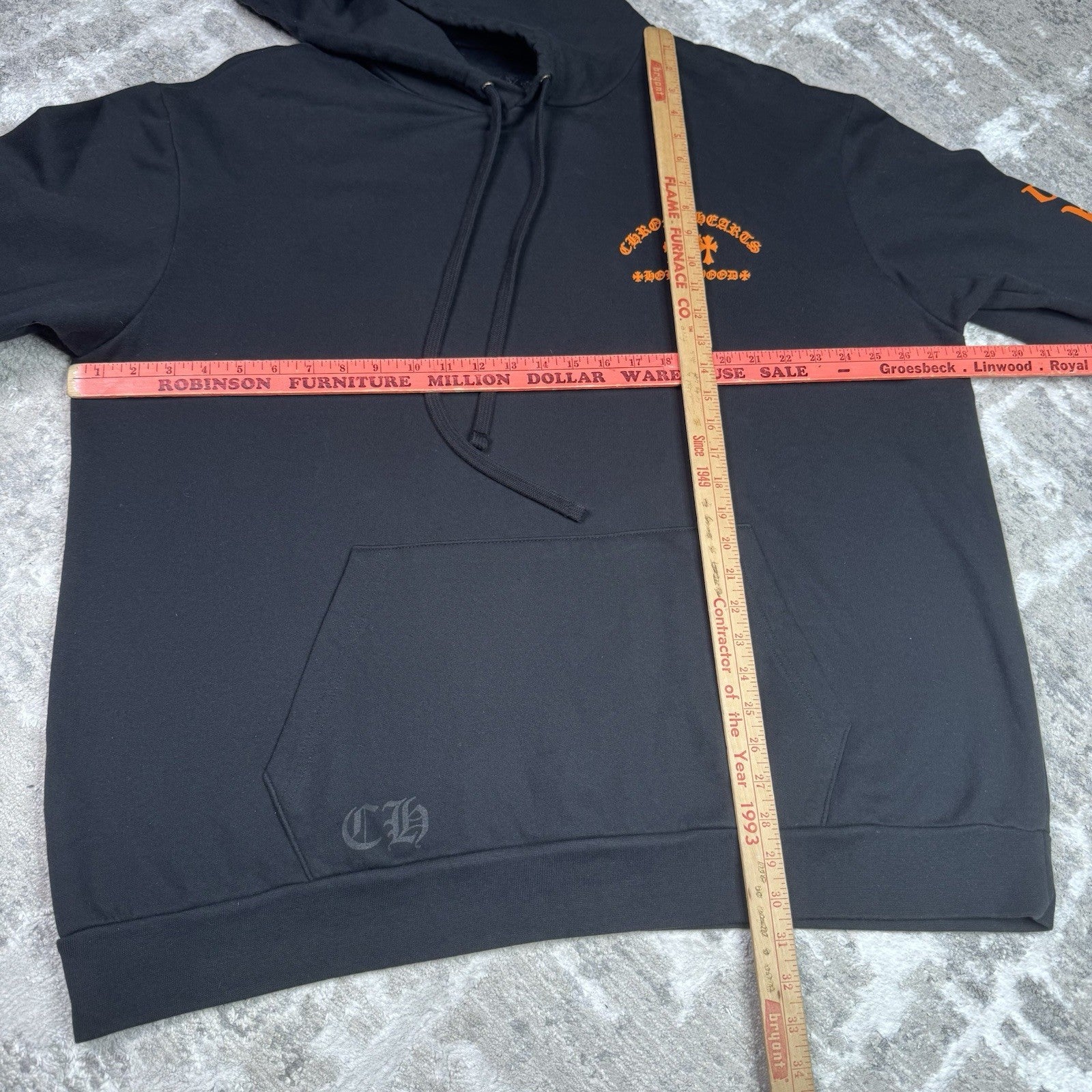 Chrome Hearts King Taco Triple Cross Pullover Hoodie