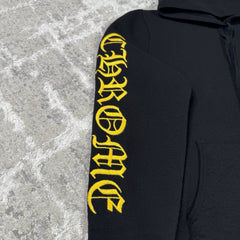 Chrome Hearts Cashmere Embroidered Sleeve Logo Pullover Hoodie 