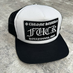 Chrome Hearts F*ck Hollywood Trucker Hat