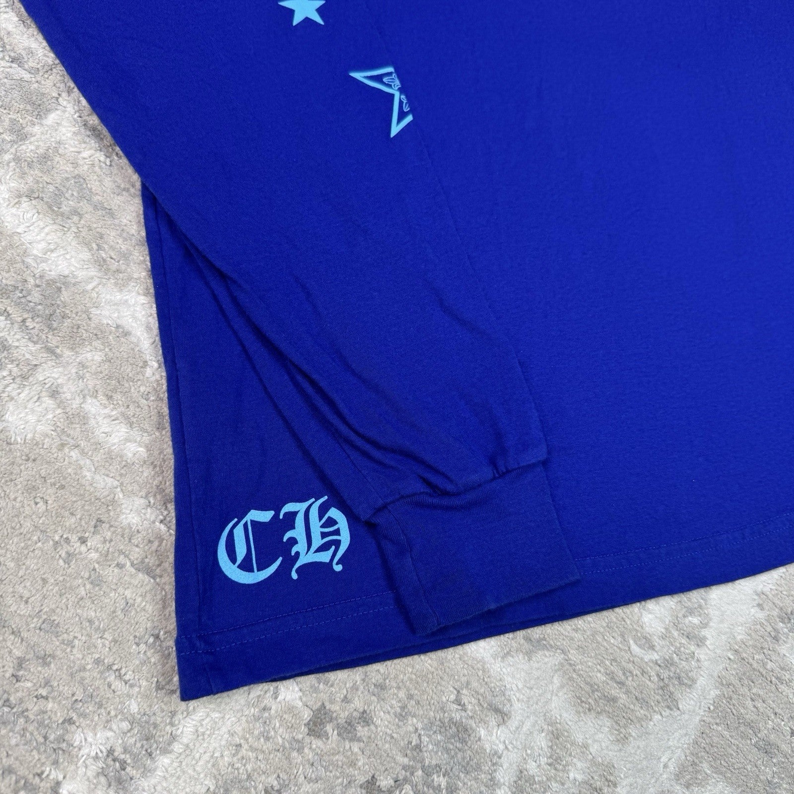 Chrome Hearts Stars Logo Long Sleeve Tee Shirt 