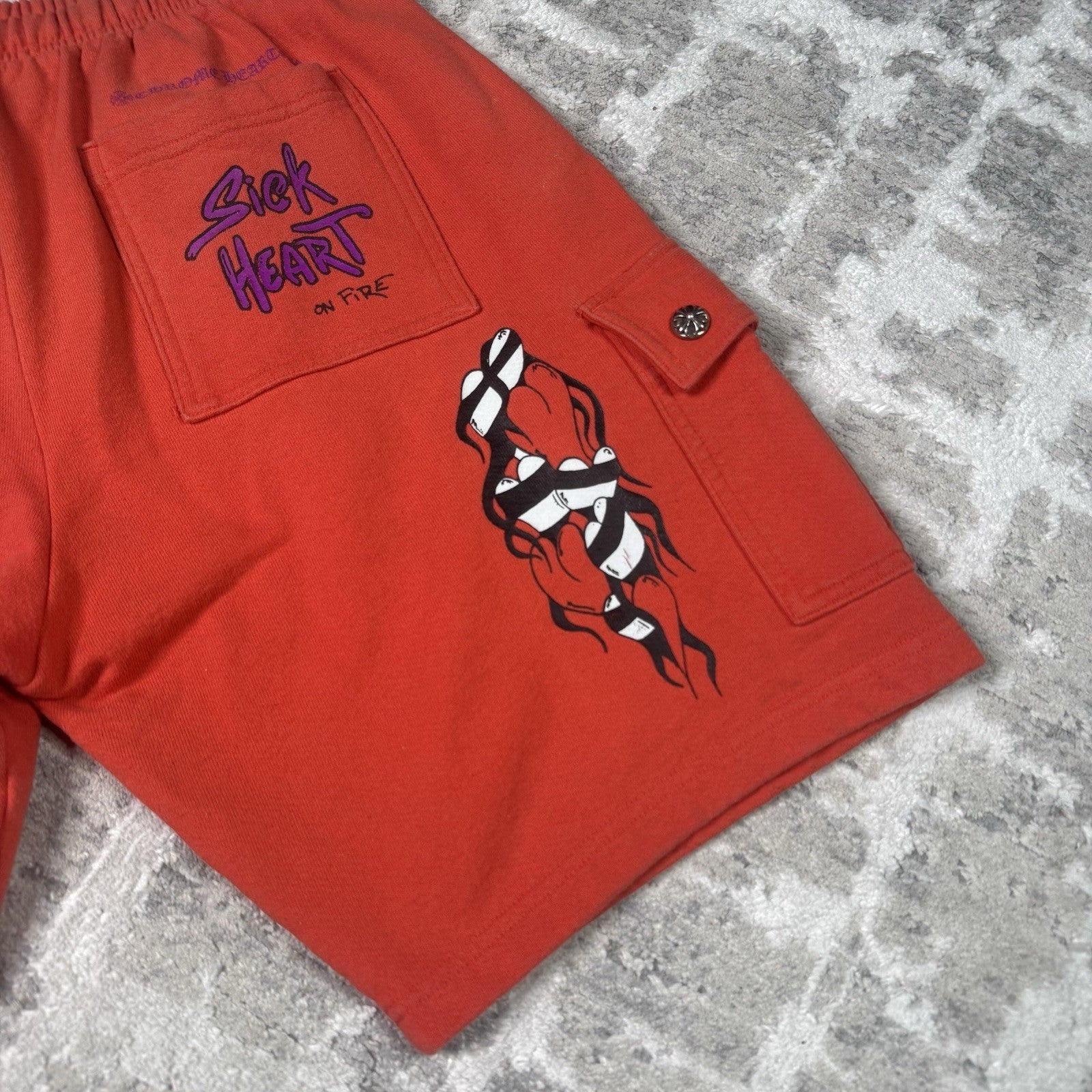 Chrome Hearts Matty Boy Sadistic Lipstick Sweatshort