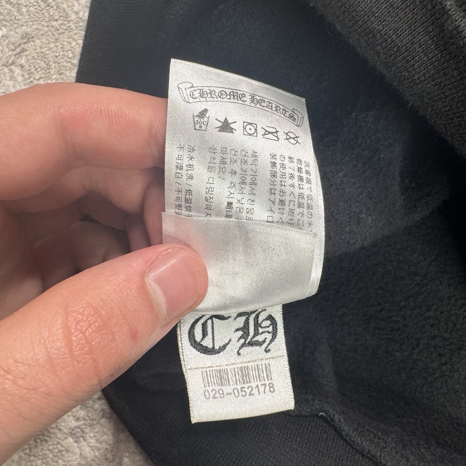 Chrome hearts online exclusive horseshoe pullover hoodie