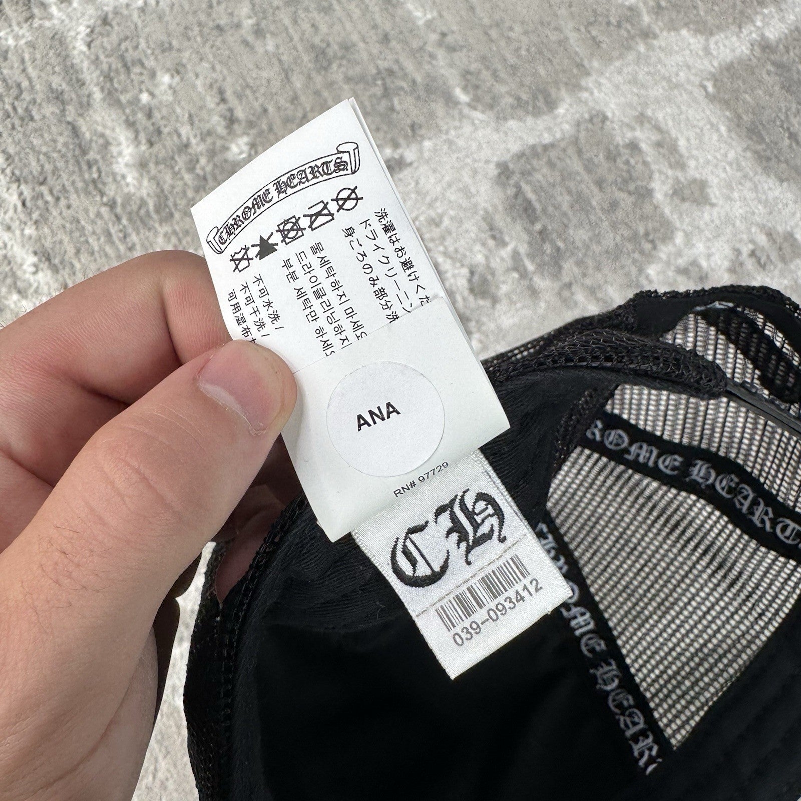 Chrome Hearts Chomper Trucker Hat