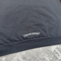 Chrome Hearts Friends And Family Grey Print Floral Pullover Hoodie 