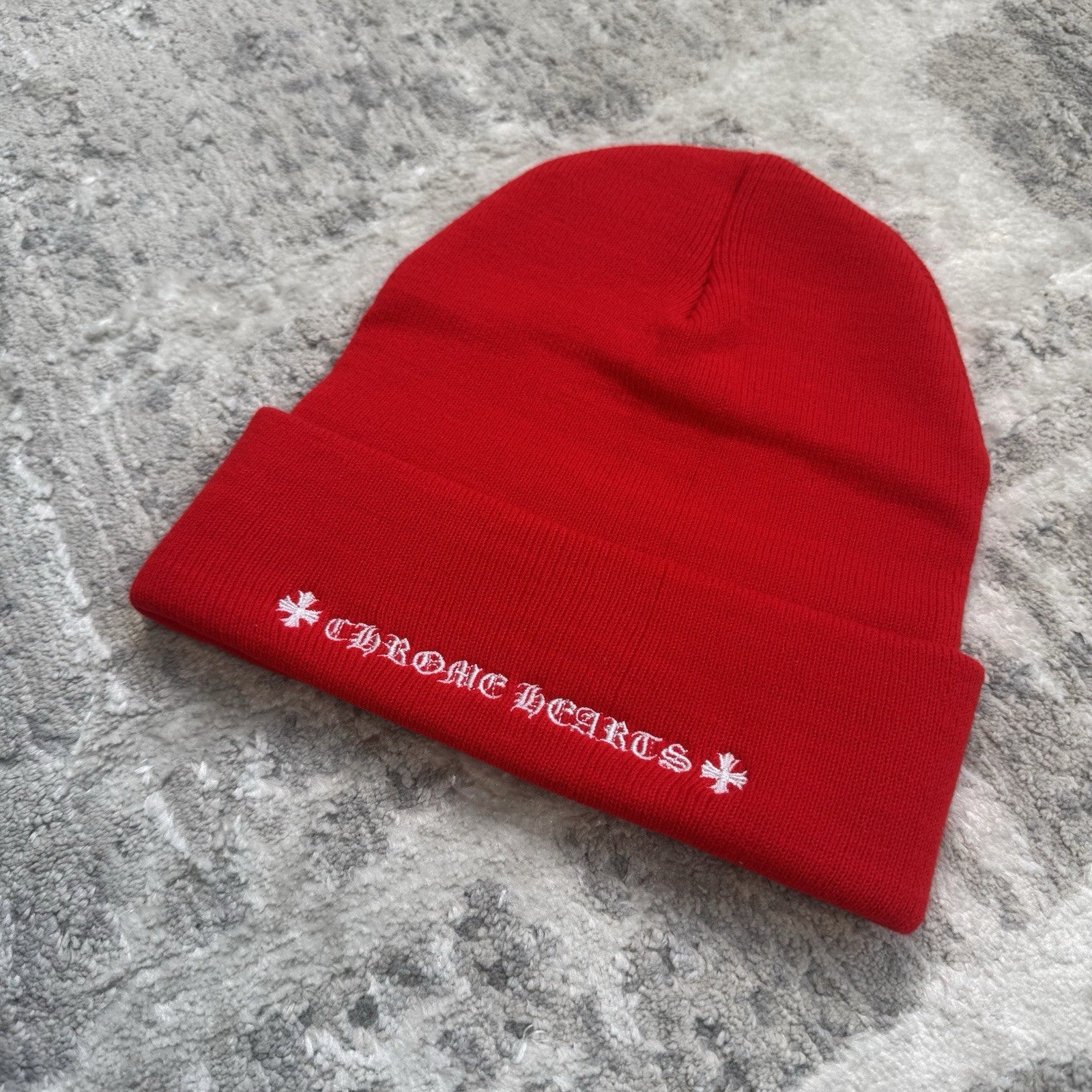 Chrome Hearts CH Embroidered Logo Beanie 