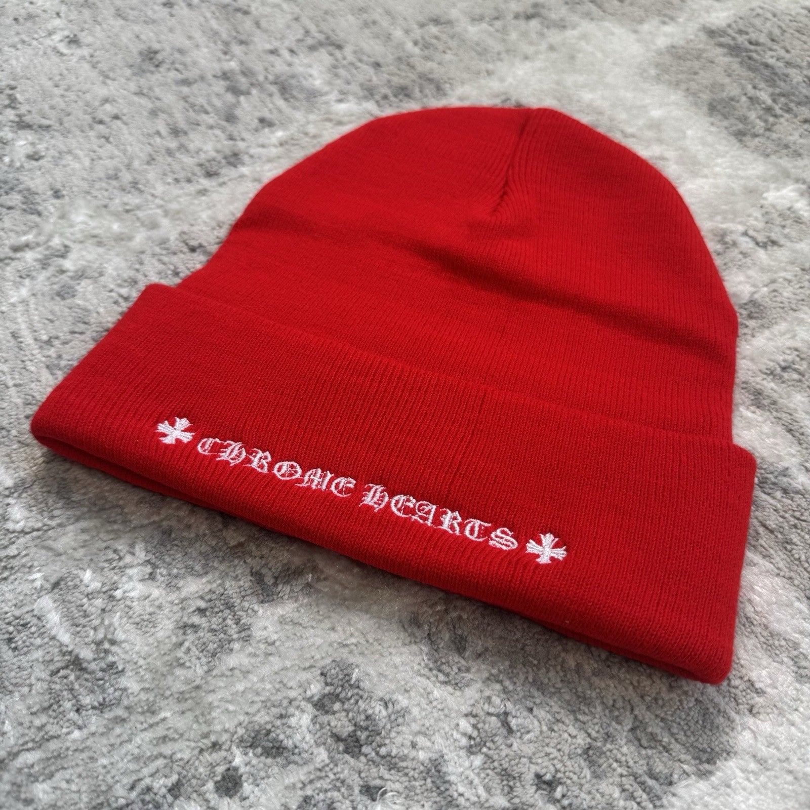 Chrome Hearts CH Embroidered Logo Beanie 