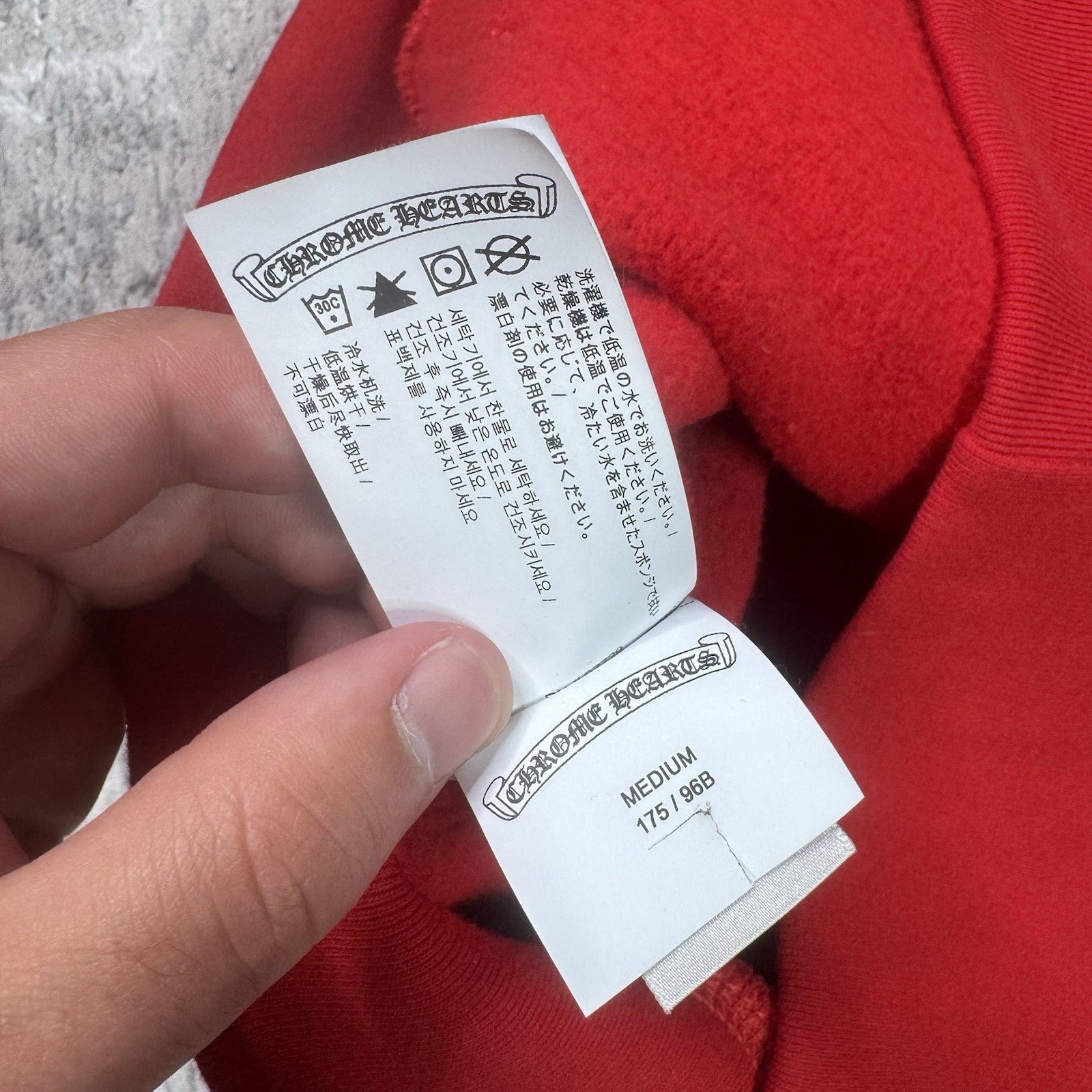 Chrome Hearts King Taco Triple Cross Embroidered Zip Up Hoodie 