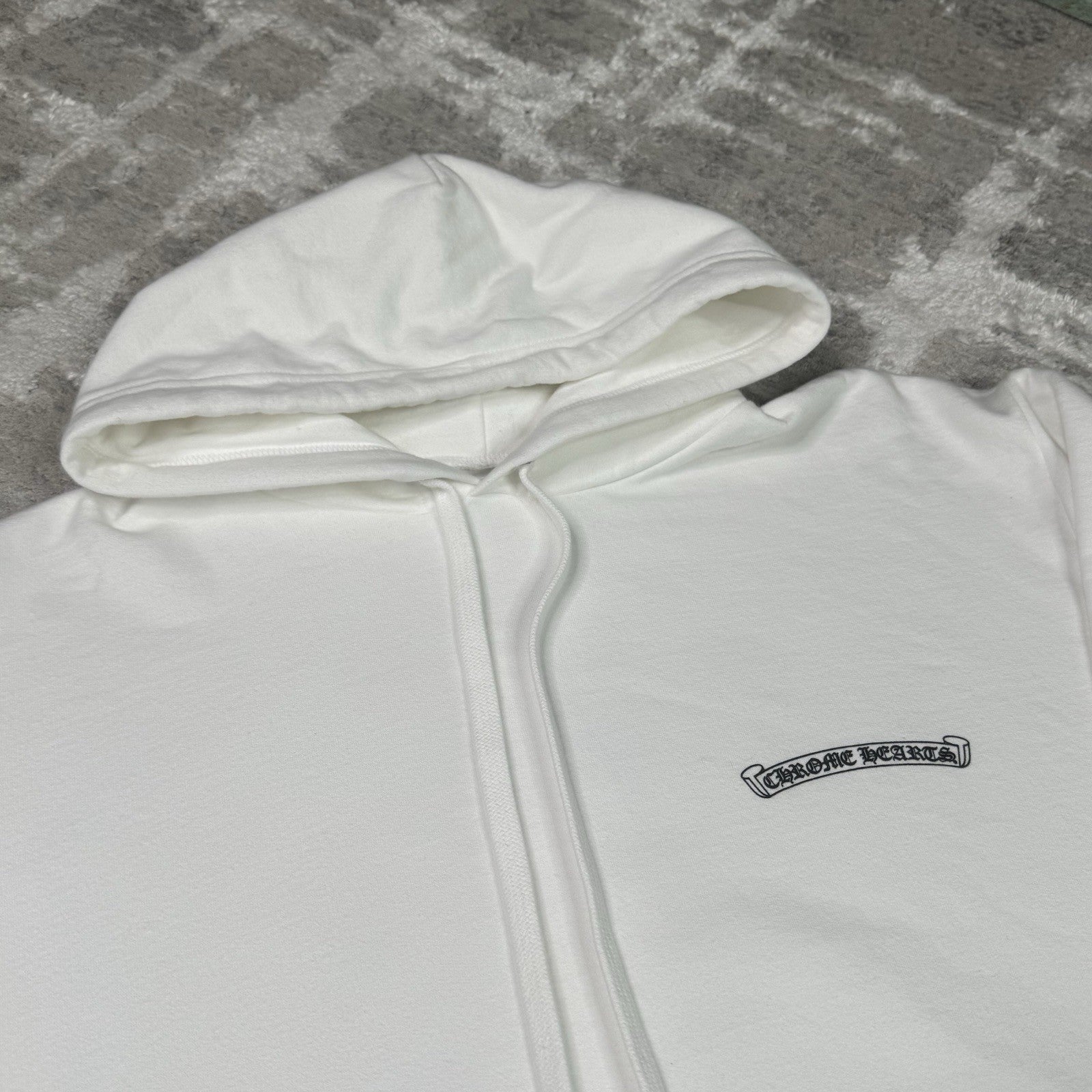 Chrome Hearts St Barth Exclusive Cross Pullover Hoodie 