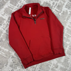 Chrome Hearts King Taco Triple Cross Embroidered Quarter Zip Pullover 