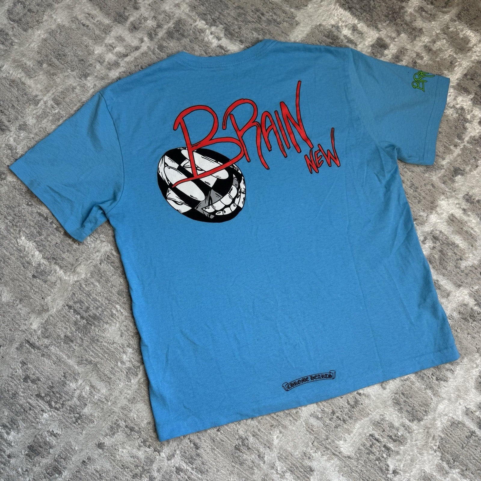 Chrome Hearts Matty Boy Brain New Short Sleeve Tee Shirt 