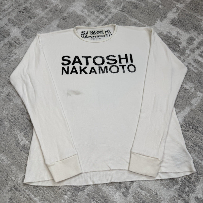 Satoshi Nakamoto Thermal Long Sleeve Shirt 