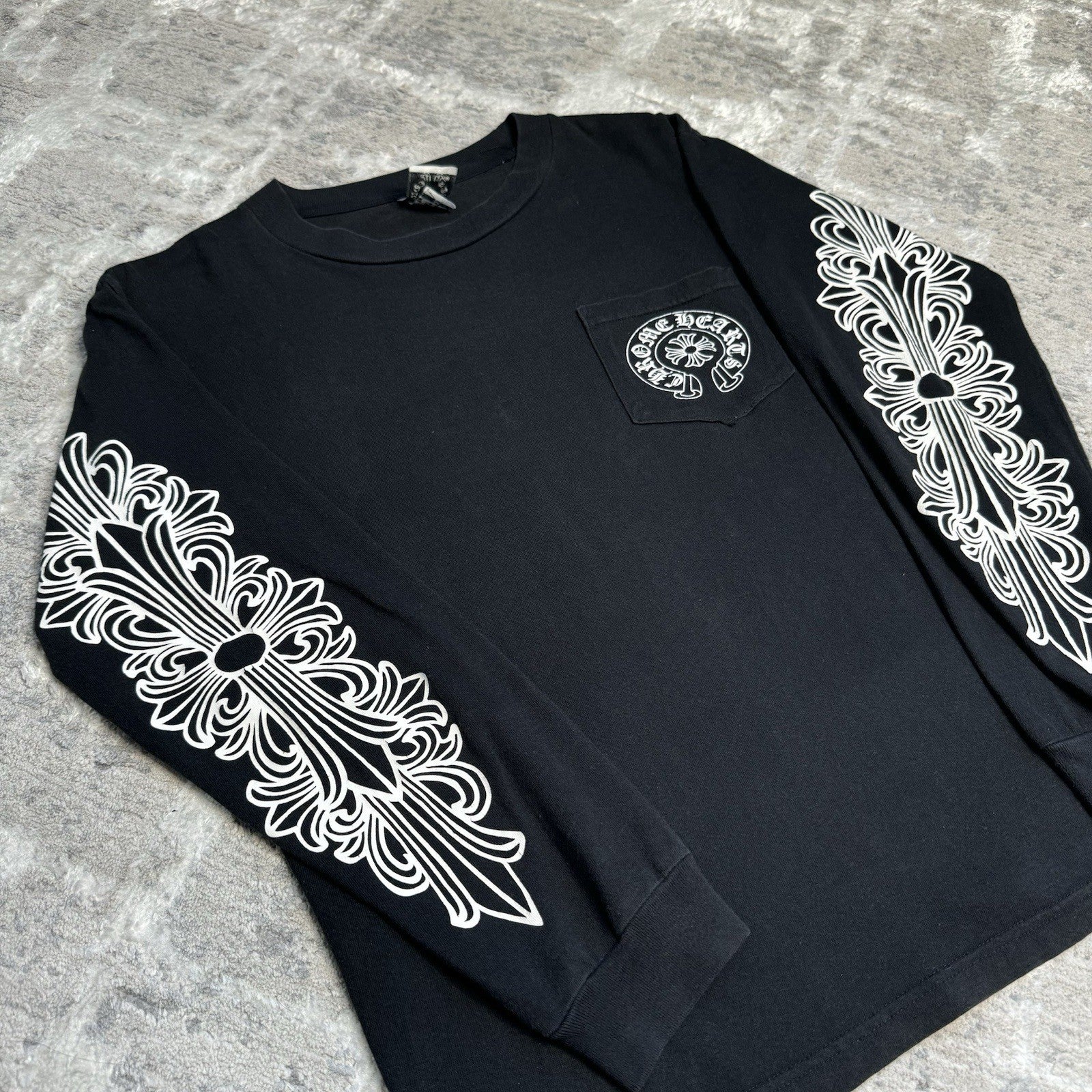 Chrome Hearts New York Exclusive Long Sleeve Pocket Tee Shirt 
