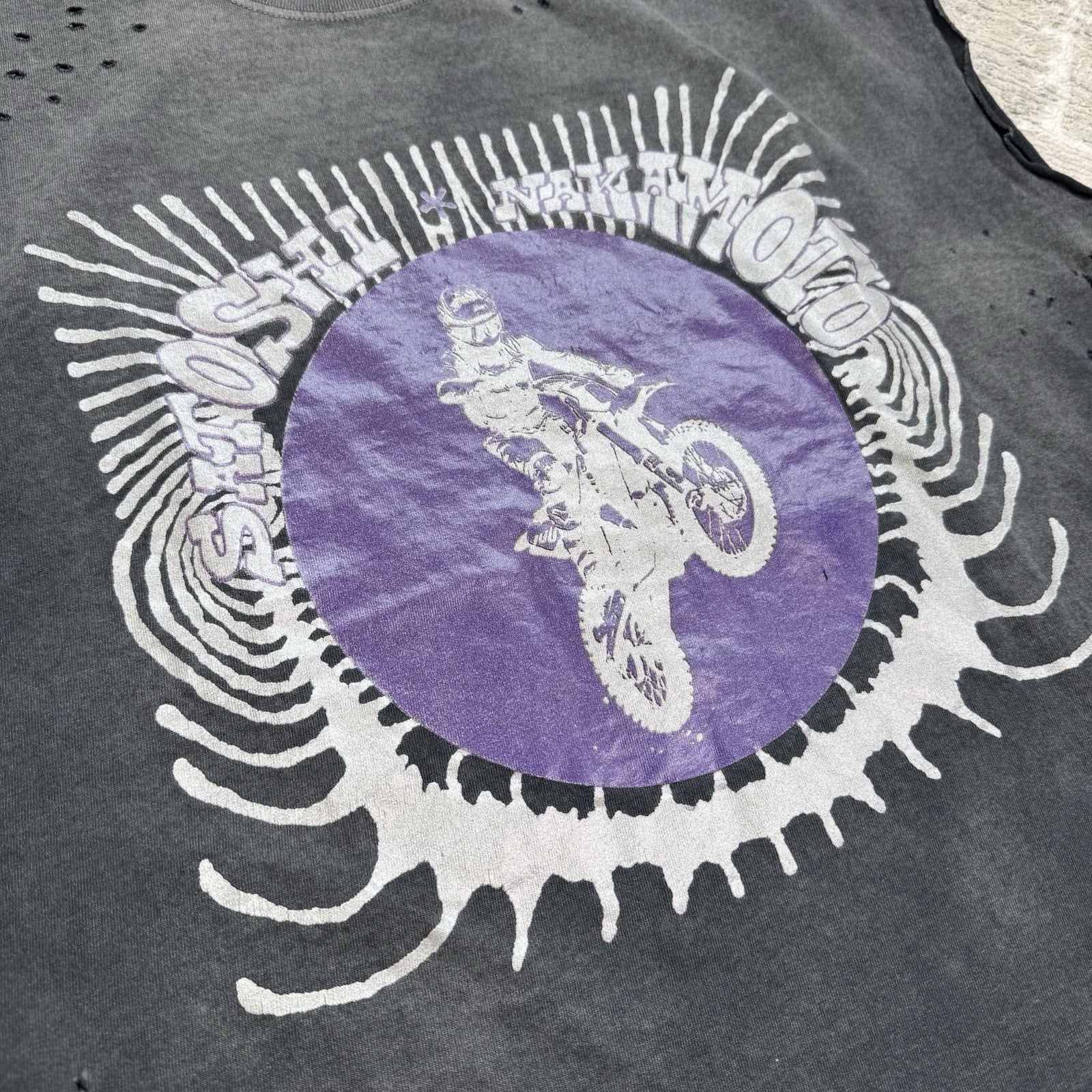 Satoshi Nakamoto Motorsport Cut-off Shirt 