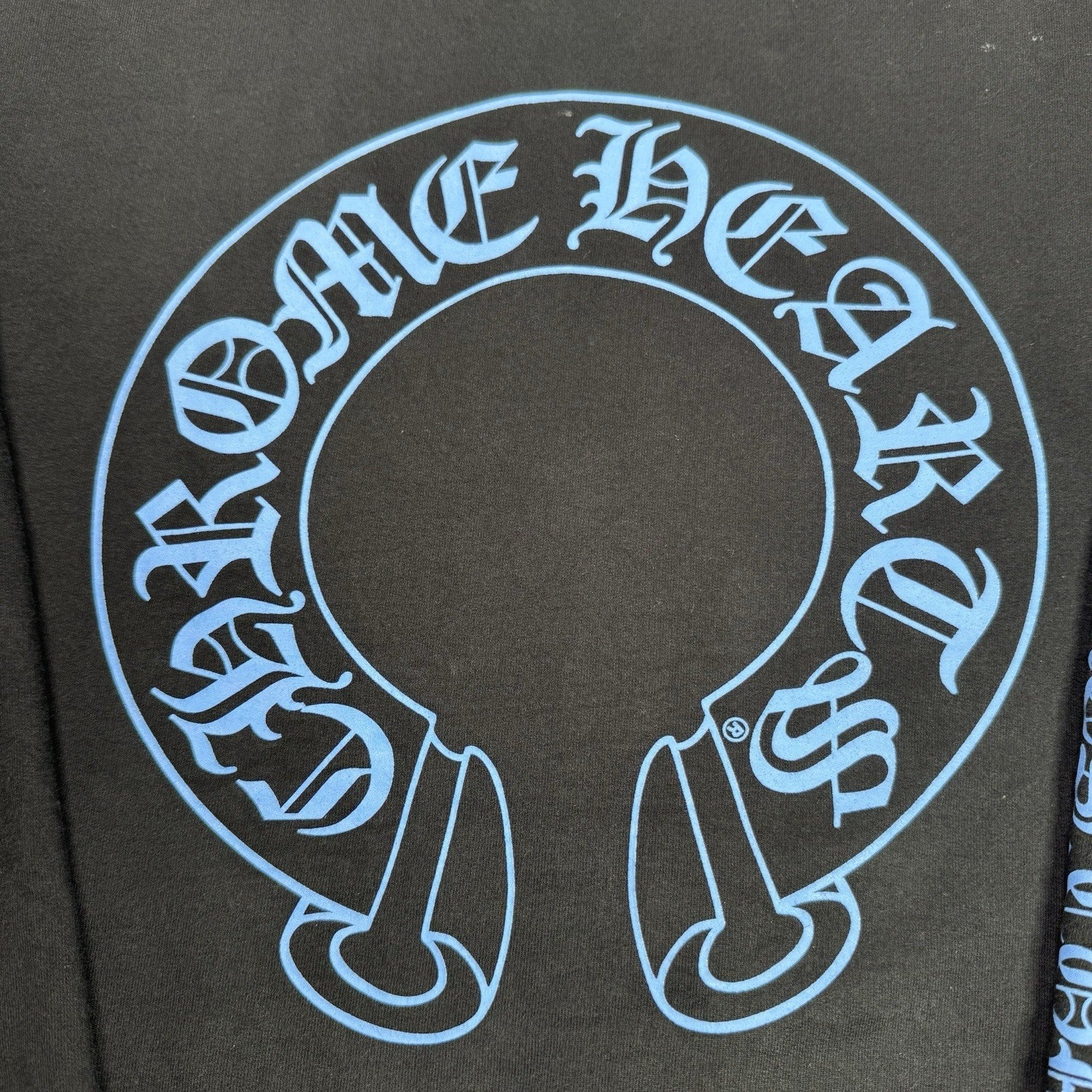 Chrome hearts online exclusive horseshoe pullover hoodie