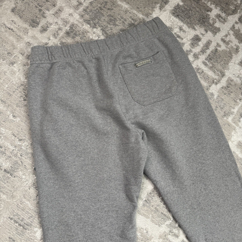 Chrome Hearts Paperjam Triple Cross Leather Sweatpants 