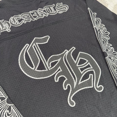 Chrome Hearts Mesh CH Stadium Long Sleeve Jersey 