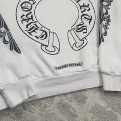 Chrome Hearts Horseshoe Floral Pullover Crewneck 