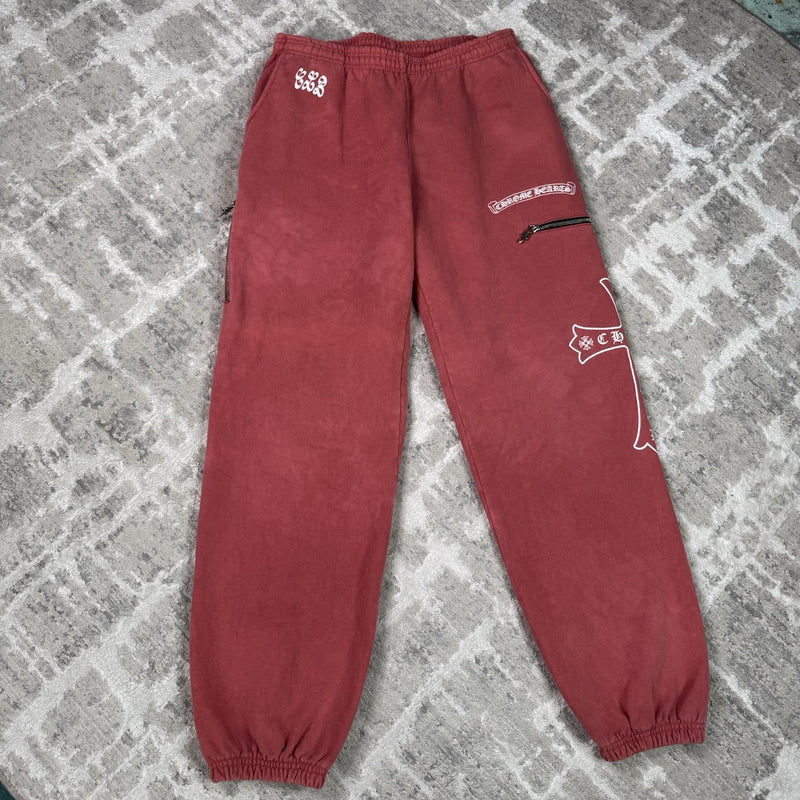 Chrome Hearts Drake CLB Cross Dagger Sweatpants 