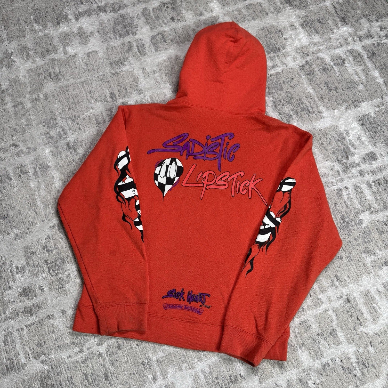 Chrome Hearts Matty Boy Sadistic Lipstick Pullover Hoodie