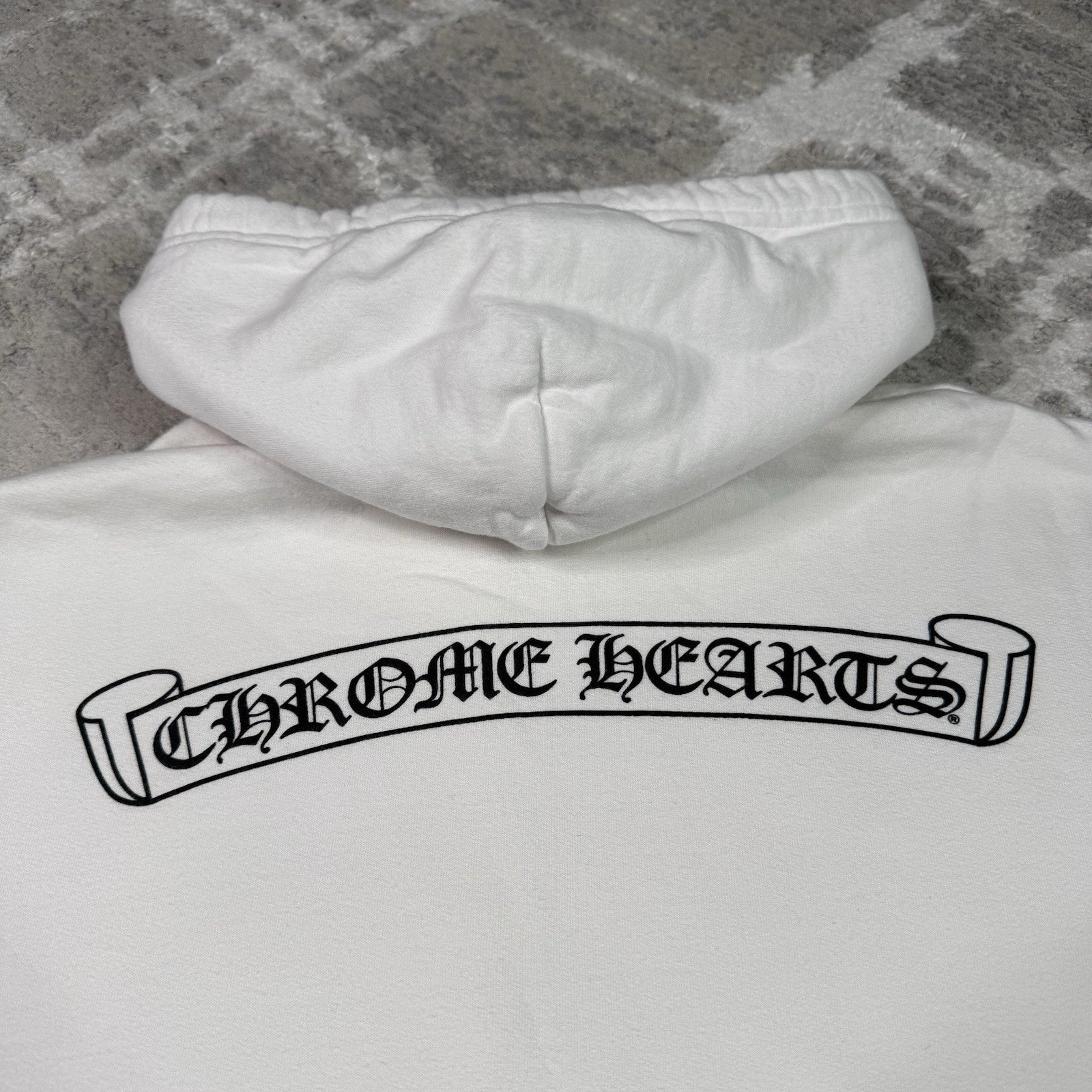 Chrome hearts Cemetery Multi-color Cross Pullover Hoodie 