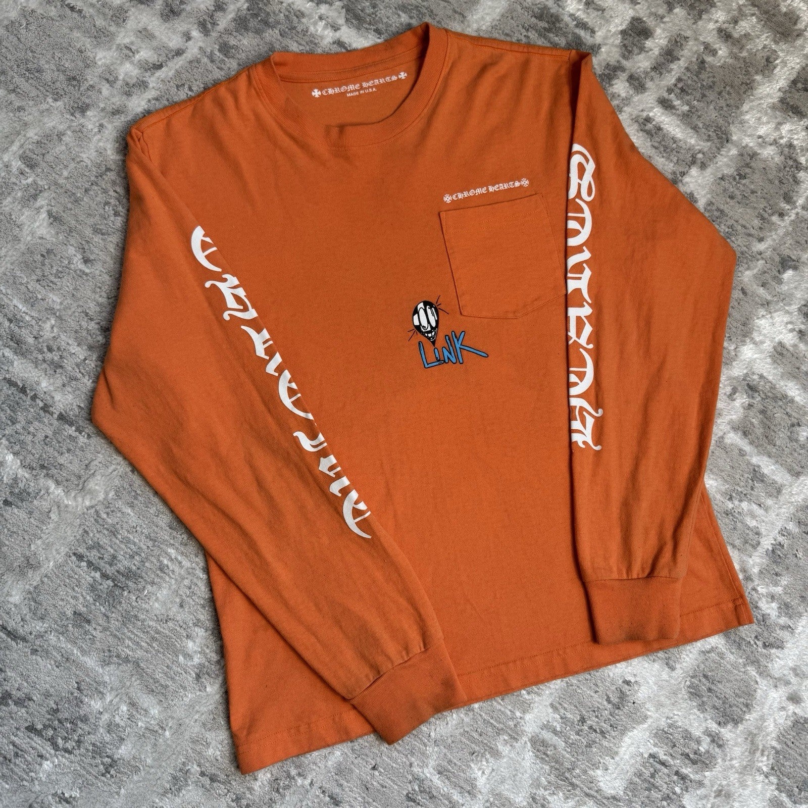 Chrome Hearts Matty Boy Link And Build Long Sleeve Tee Shirt 
